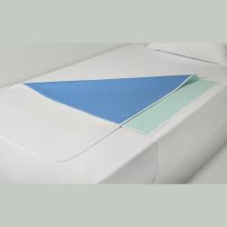Afbeelding van Wasbare onderlegger met instopstroken (80 x 90 cm)